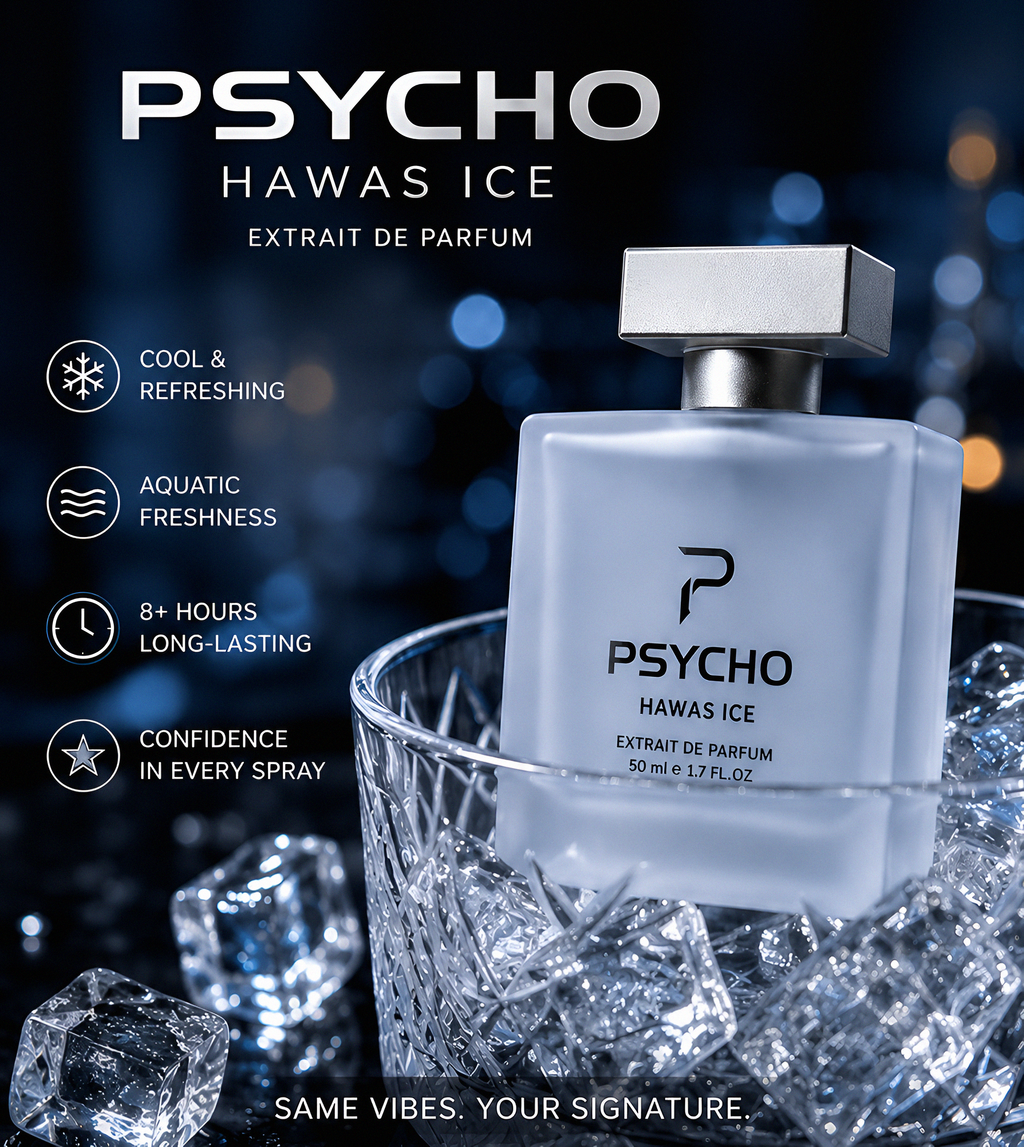 PSYCHO HAWAS ICE Inspired Perfume | 50ml