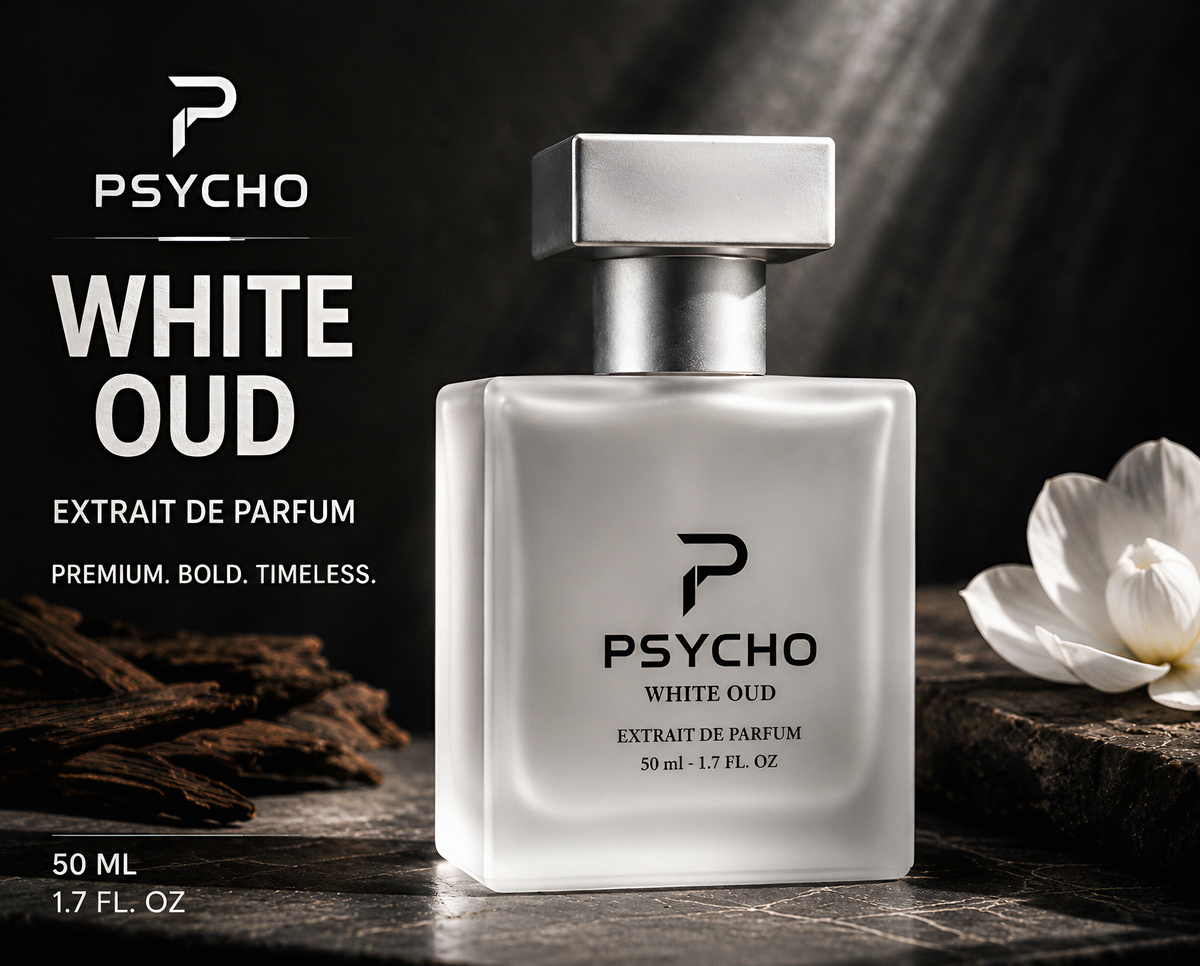 PSYCHO White Oud Extrait De Parfum | 50ml | Long Lasting